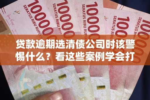 济南贷款逾期选清债公司时该警惕什么？看这些案例学会打翻身仗