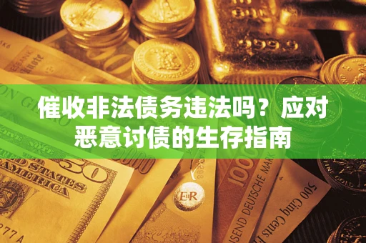 济南催收非法债务违法吗？应对恶意讨债的生存指南