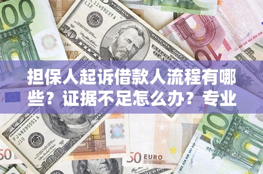 济南担保人起诉借款人流程有哪些？证据不足怎么办？专业律师解答